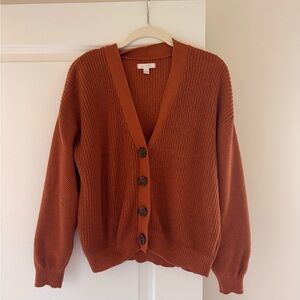 Orange/Rust Cardigan